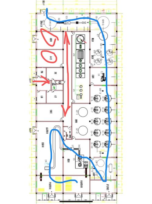 别等到45月份,价格贵且时间匆忙i#食品工厂设计#cad#车间平面设计